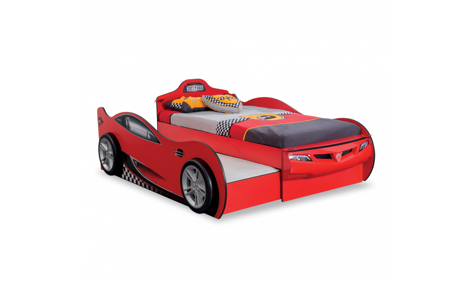RACE CUP auto-voodi sõbravoodiga (90x190 - 90x180 cm) | Autovoodid | ZIPhome.ee pilt 1