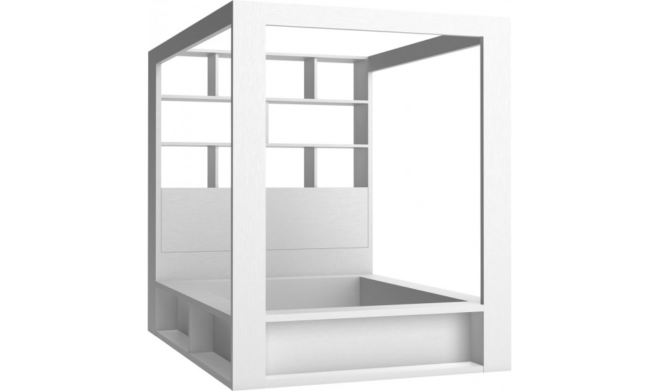 Voodi riiulitega 16x200 tõstetava alusega |  | ZIPhome.ee pilt 5