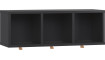 Wall Shelf for bookcase with hooks SIMBV black | 100% kvaliteet Wall Shelf for bookcase with hooks SIMBV black | Kontor | ZIPhome.ee pilt 1
