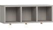 Wall Shelf for bookcase with hooks SIMBV grey | 100% Quality Wall Shelf for bookcase with hooks SIMBV grey | Kontor | ZIPhome.ee image 1