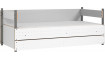 Couch with lifted frame 90x200 Smart by VOX white/grey | 100% Quality Couch with lifted frame 90x200 Smart by VOX white/grey | Beds and couches | ZIPhome.ee image 1
