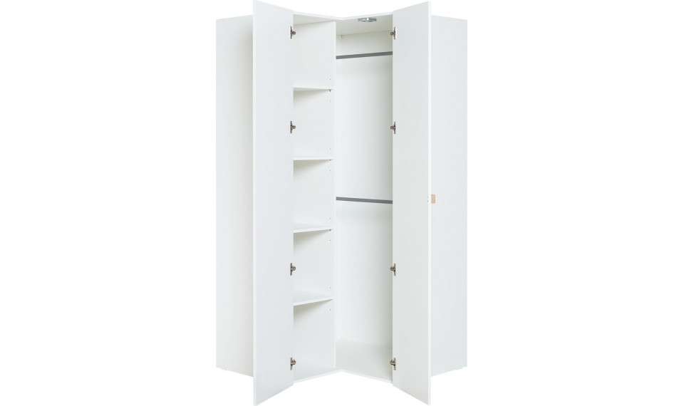 Wardrobe corner Stige by VOX white | Stige | ZIPhome.ee image 3