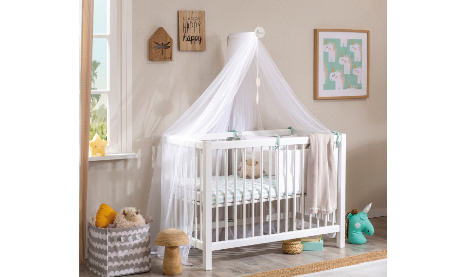 BABY WHITE mini laste voodi | Beebivoodid | ZIPhome.ee pilt 2