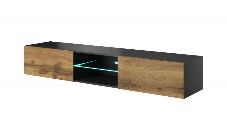 LIVO RTV-180W TV-seinakapp, värv antratsiit/votan tamm | TV alused | ZIPhome.ee image 1