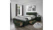 MODENA 3 bed with drawers, color: dark green | 100% Quality MODENA 3 bed with drawers, color: dark green | Beds | ZIPhome.ee image 1