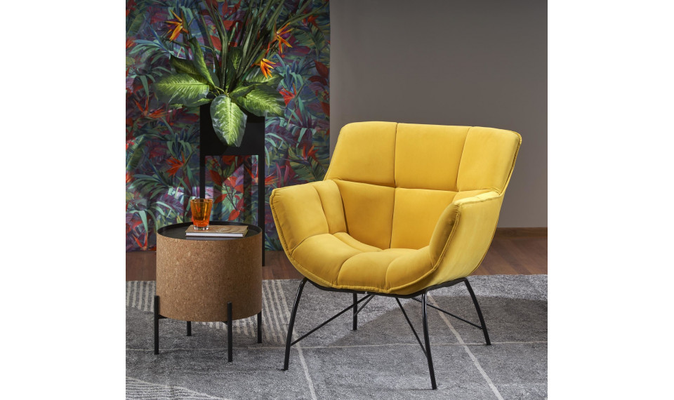 BELTON Armchair yellow | Soft furniture | ZIPhome.ee image 2