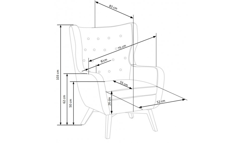 MARVEL Armchair green | Nojatuolit | ZIPhome.ee kuva 2