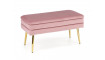 VELVA Ottoman, pink/gold | 100% Quality VELVA Ottoman, pink/gold | Footstools | ZIPhome.ee image 1