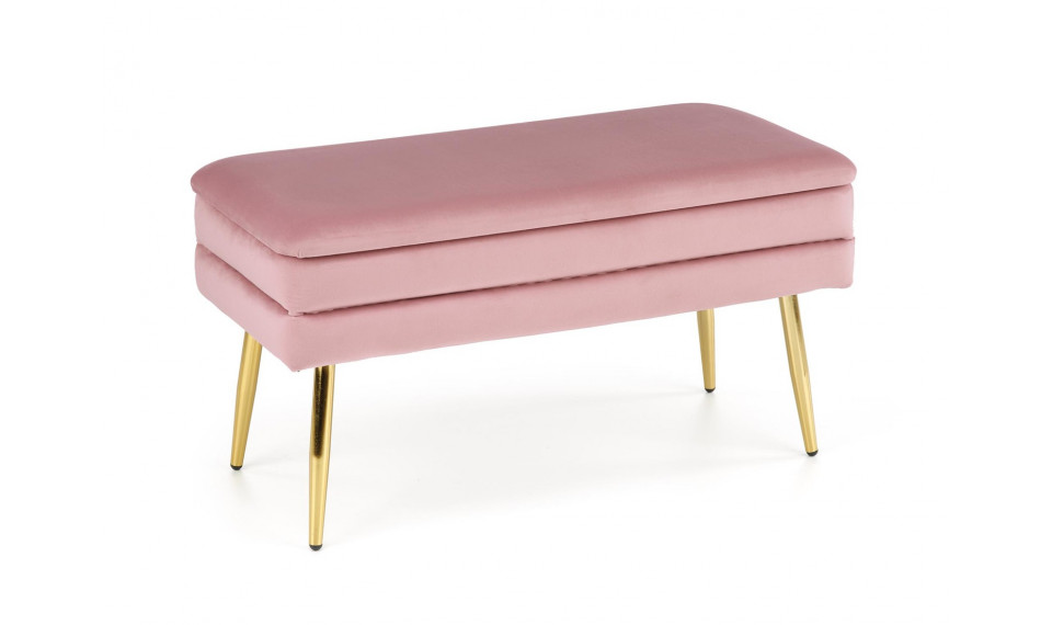 VELVA Ottoman, pink/gold | Footstools | ZIPhome.ee image 1
