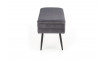 VELVA Ottoman, grey/black | 100% Quality VELVA Ottoman, grey/black | Footstools | ZIPhome.ee image 2