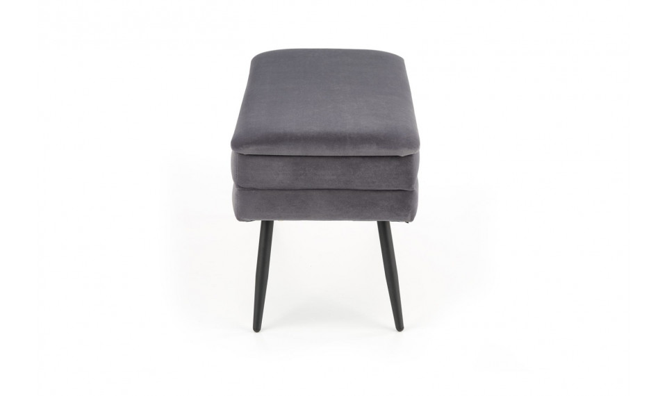 VELVA Ottoman, grey/black | Footstools | ZIPhome.ee image 2