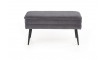 VELVA Ottoman, grey/black | 100% Quality VELVA Ottoman, grey/black | Footstools | ZIPhome.ee image 4