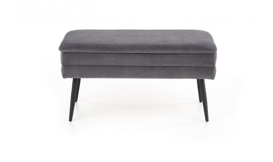 VELVA Ottoman, grey/black | Footstools | ZIPhome.ee image 4