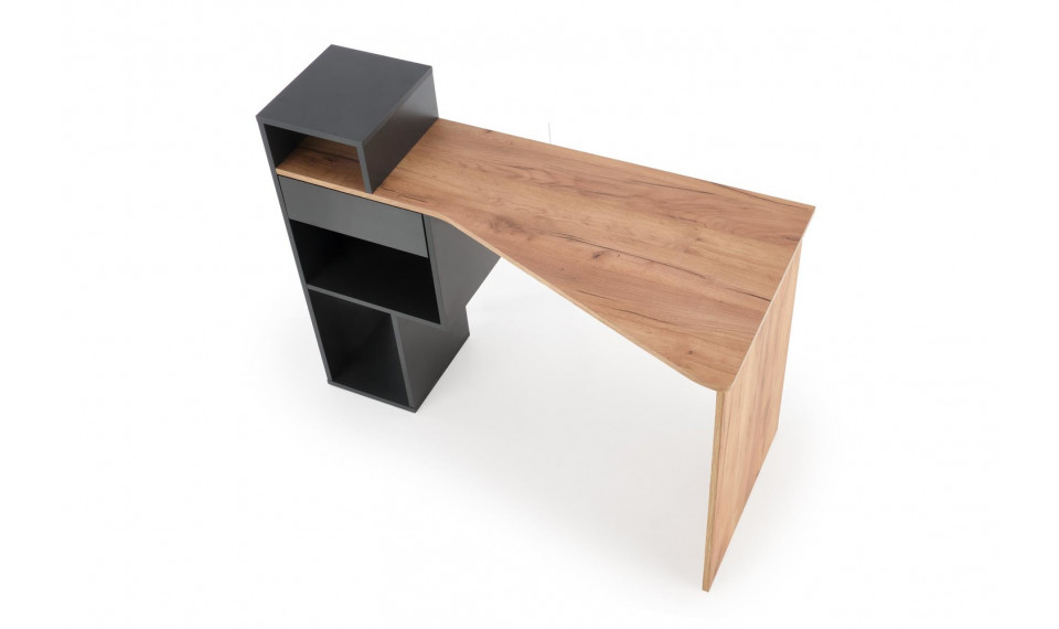 CONTI Desk, oak wotan/anthracite | Office | ZIPhome.ee image 3