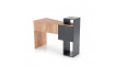 CONTI Desk, oak wotan/anthracite | Office | ZIPhome.ee image 1