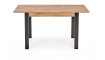 GINO Extendable dining table, wotan oak/black | 100% качество GINO Extendable dining table, wotan oak/black | Столы | ZIPhome.ee изображение 3