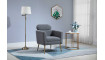 MELISA Armchair, color gray | 100% laatu MELISA Armchair, color gray | Nojatuolit | ZIPhome.ee kuva 2