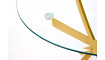 RAYMOND Dining table, color gold/glass | Tables | ZIPhome.ee image 3