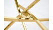RAYMOND Dining table, color gold/glass | Tables | ZIPhome.ee image 4