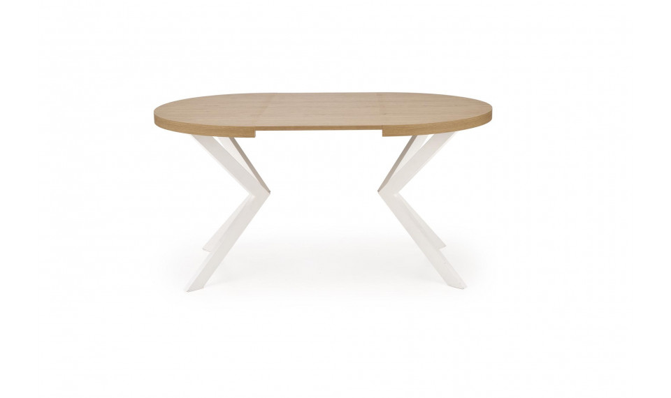 Peroni extendable dining table 100/250, golden oak/white | Tables | ZIPhome.ee image 4