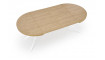 Peroni extendable dining table 100/250, golden oak/white | 100% Quality Peroni extendable dining table 100/250, golden oak/white | Tables | ZIPhome.ee image 2