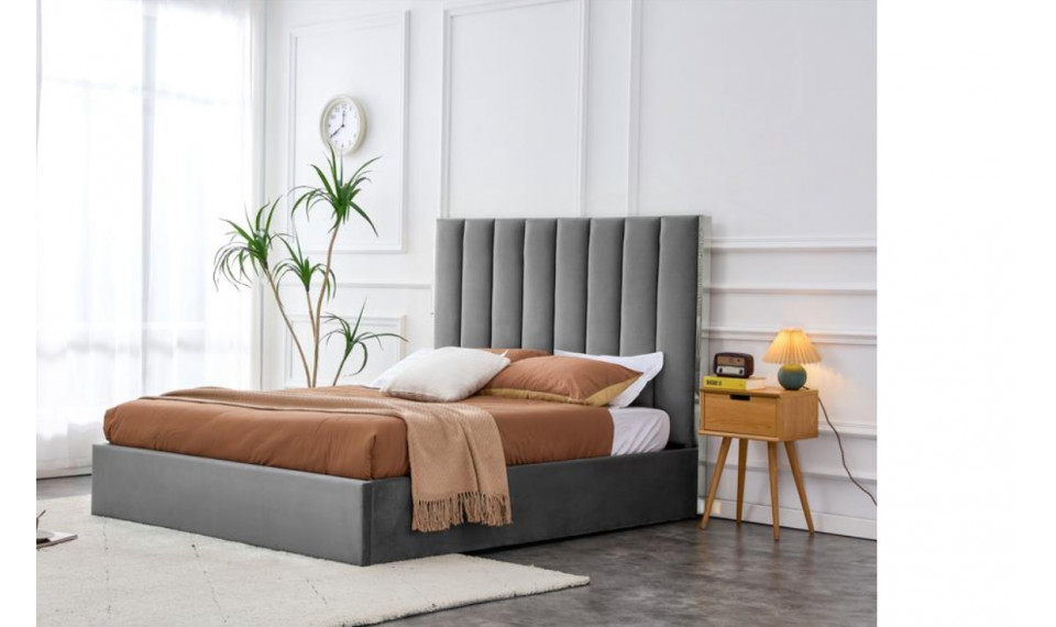 Palazzo bed 160 grey | Beds | ZIPhome.ee image 5