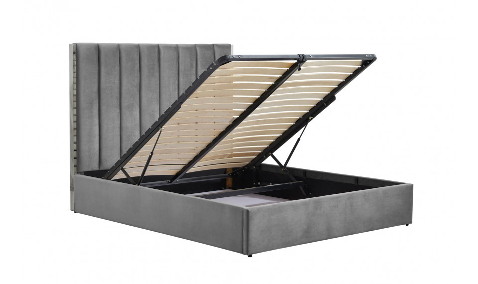 Palazzo bed 160 grey | Beds | ZIPhome.ee image 3