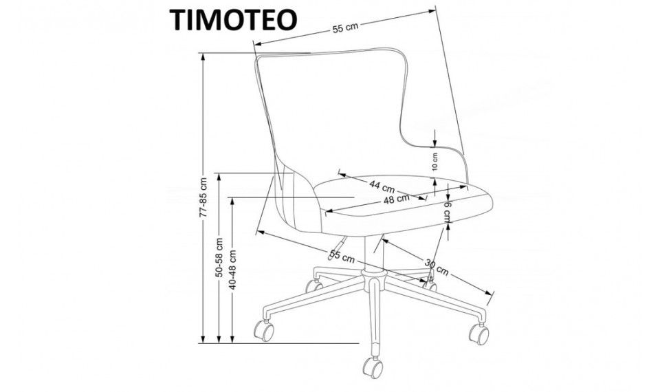 Timoteo kontoritool hall | Kontor | ZIPhome.ee pilt 6