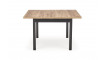 TIAGO SQUARE extendable dining table 90/125, craft oak/black | 100% laatu TIAGO SQUARE extendable dining table 90/125, craft oak/black | Pöydät | ZIPhome.ee kuva 5