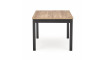 TIAGO SQUARE extendable dining table 90/125, craft oak/black | 100% laatu TIAGO SQUARE extendable dining table 90/125, craft oak/black | Pöydät | ZIPhome.ee kuva 4