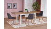 TIAGO 2 Pikendatav söögilaud 140-220, kraft tamm/valge | 100% качество TIAGO 2 Pikendatav söögilaud 140-220, kraft tamm/valge | Lauad | ZIPhome.ee изображение 1