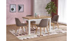 TIAGO 2 Extendable dining table 140-220, RIVIERA/white | Pöydät | ZIPhome.ee kuva 1