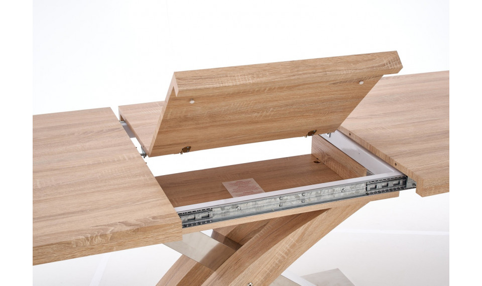 SANDOR Extendable dining table 160-220, sonoma oak | Pöydät | ZIPhome.ee kuva 3