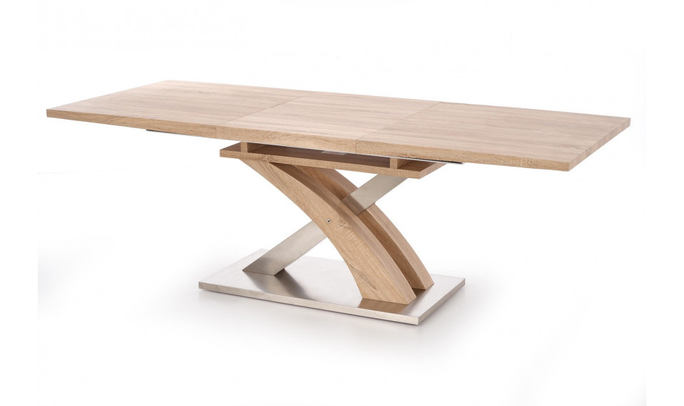 SANDOR Extendable dining table 160-220, sonoma oak | Pöydät | ZIPhome.ee kuva 2