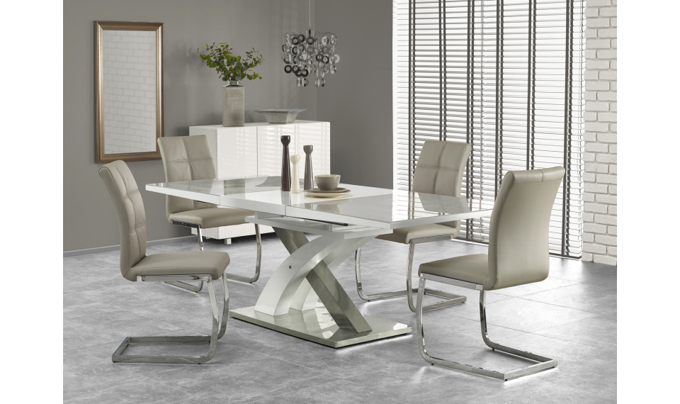 SANDOR 2 Extendable dining table 160-220, gray | Tables | ZIPhome.ee image 1