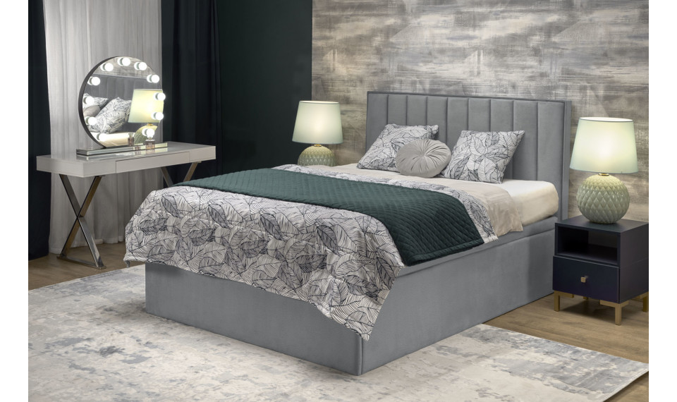 Asento 160 voodi pesukastiga hall | Voodid | ZIPhome.ee pilt 1