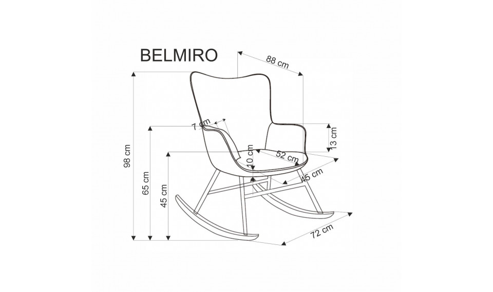 Belmiro kiiktool hall | Kiiktoolid | ZIPhome.ee pilt 2