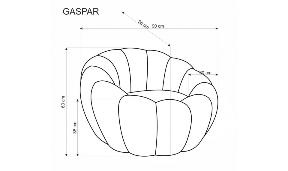 Кресло Gaspar | Стулья и кресла | ZIPhome.ee изображение 3