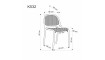 K532 chair white | Chairs | ZIPhome.ee image 3