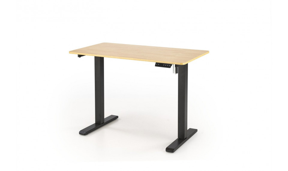 B53 kirjutuslaud tamm/must | Kirjutuslauad | ZIPhome.ee pilt 1