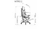 Nitro 2 kääntyvä tuoli | 100% laatu Nitro 2 kääntyvä tuoli | Työtuolit | ZIPhome.ee kuva 2