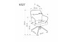K527 chair grey | 100% Quality K527 chair grey | Chairs | ZIPhome.ee image 6