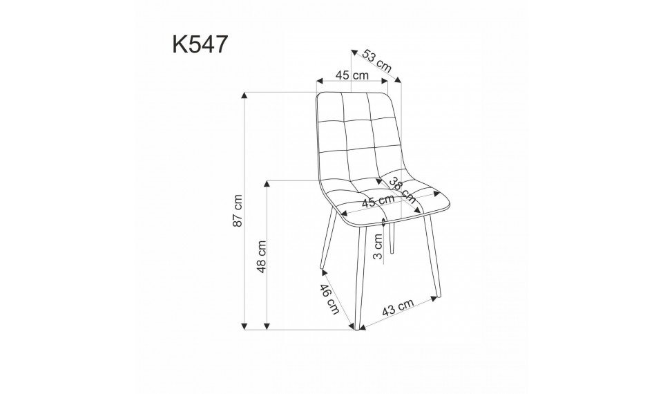 K547 chair black | Chairs | ZIPhome.ee image 6
