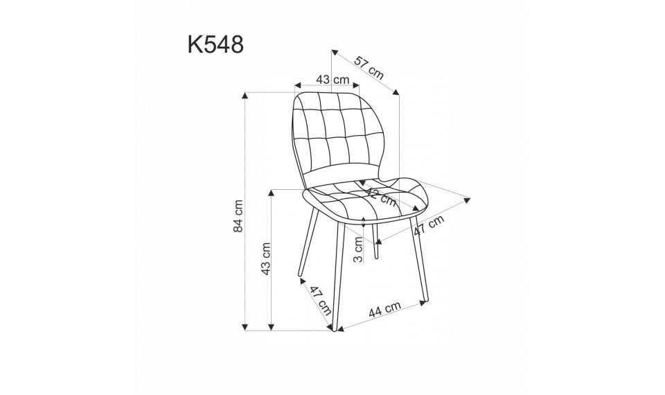 K548 chair beige | Chairs | ZIPhome.ee image 6