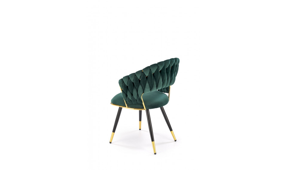 K551 chair green/gold | Chairs | ZIPhome.ee image 2
