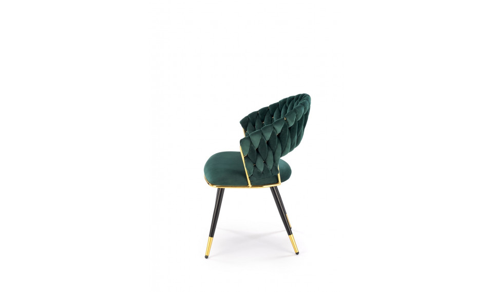 K551 chair green/gold | Chairs | ZIPhome.ee image 4