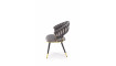 K551 chair grey/gold | 100% Quality K551 chair grey/gold | Chairs | ZIPhome.ee image 3