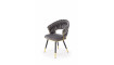 K551 chair grey/gold | 100% Quality K551 chair grey/gold | Chairs | ZIPhome.ee image 1