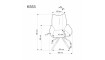K553 chair beige | 100% Quality K553 chair beige | Chairs | ZIPhome.ee image 6