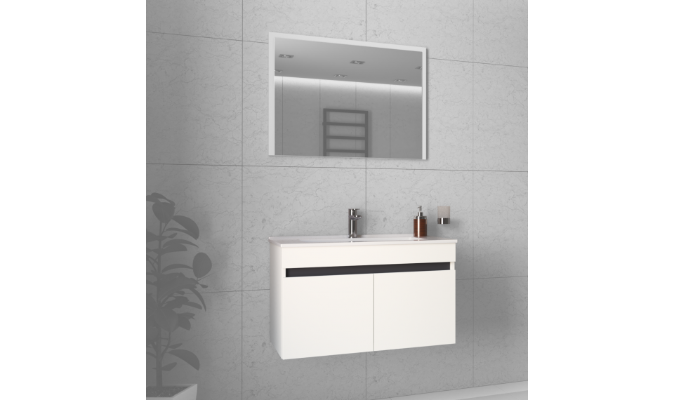 Figaro 80cm valamukapp valge | Vannituba | ZIPhome.ee изображение 1